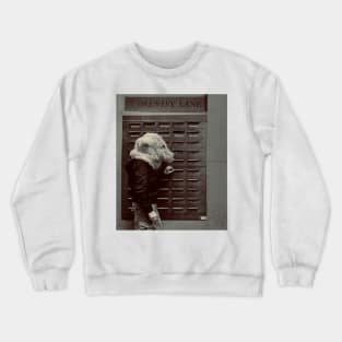 Polar bear in Drewery Lane Crewneck Sweatshirt